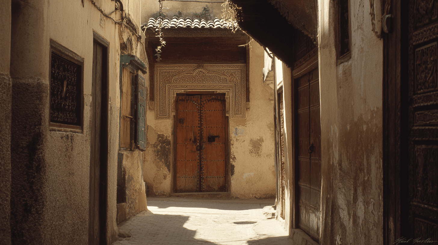 Maimonides' House in Fes, Morocco - Historic