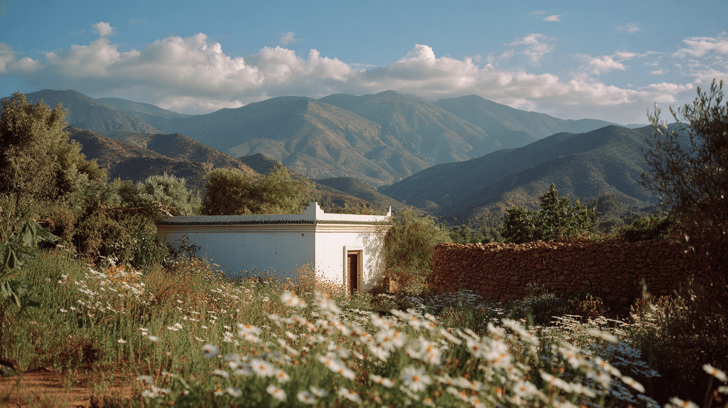 Tomb of Rabbi Shlomo Bel Hench in Ourika Valley, Morocco - Sacred