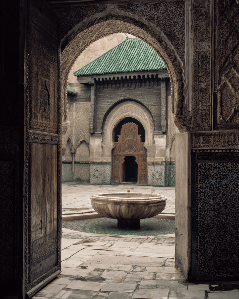 Al-Qarawiyyin Mosque in fes, Morocco - Monuments