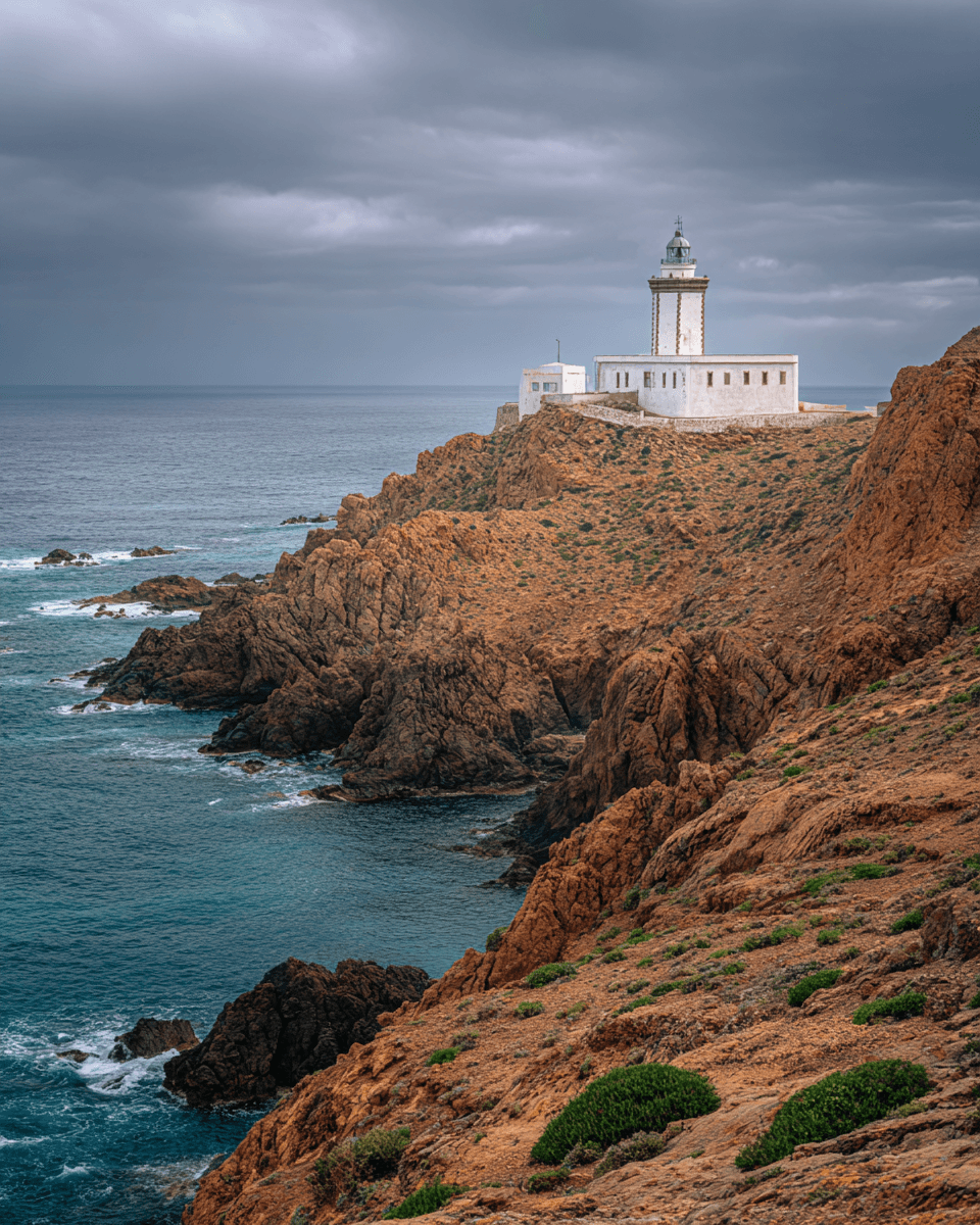 Cap Spartel in tangier, Morocco - Natural