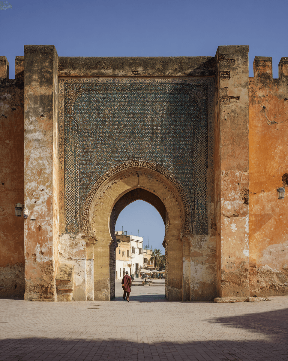 Bab Mansour in meknes, Morocco - Monuments