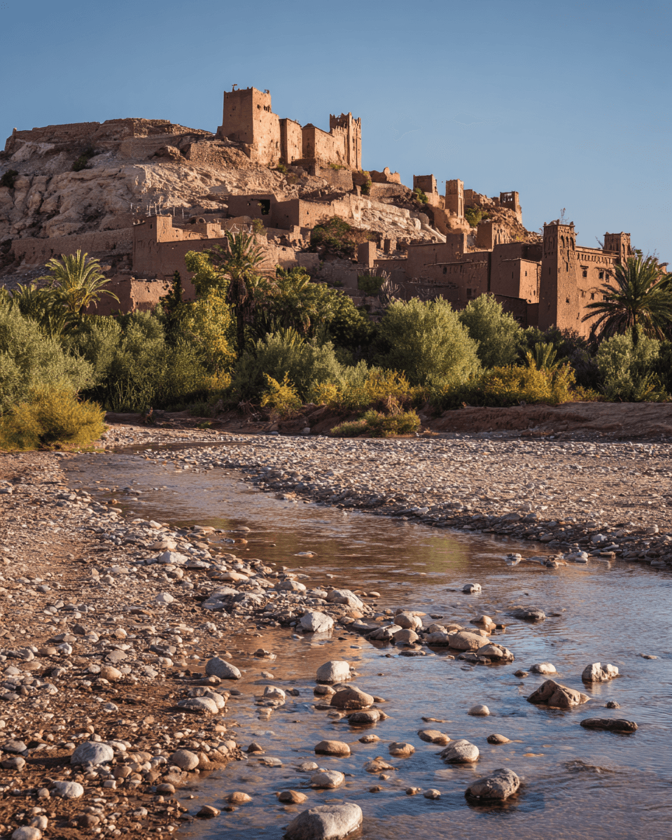 Ait Benhaddou Ksar in ait-benhaddou, Morocco - Kasbahs