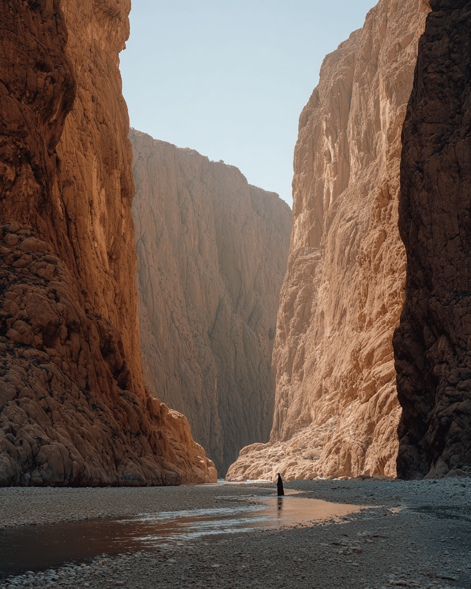 Todra Gorge in todra-gorge, Morocco - Natural
