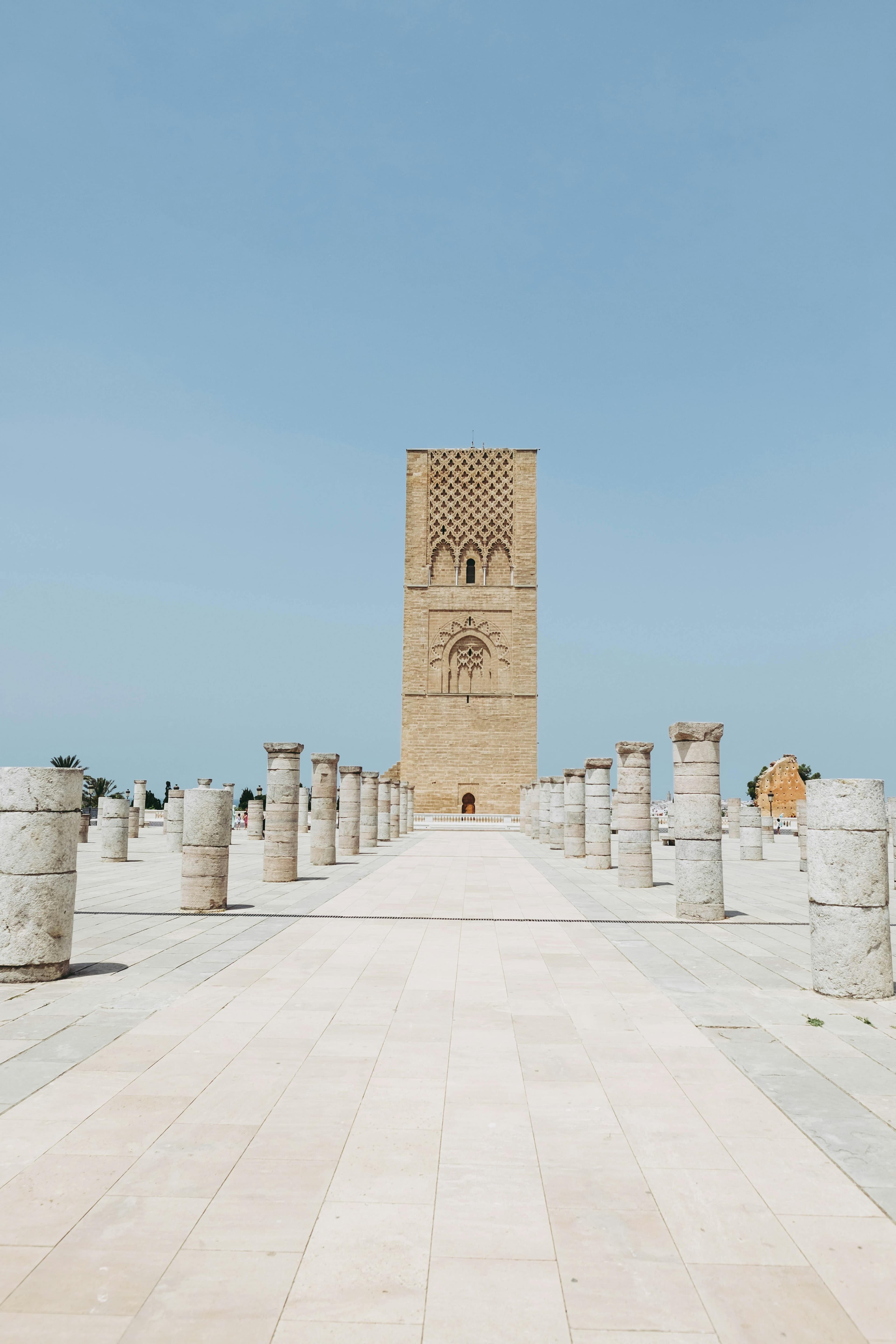 Hassan Tower in rabat, Morocco - Monuments